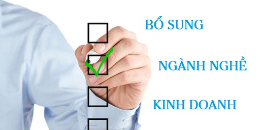Thay đổi, rút nghành nghề kinh doanh