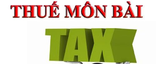 Thủ tục nộp lệ phí môn bài lần đầu công ty mới thành lập thế nào?